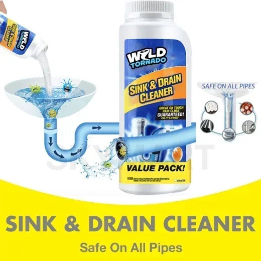 DrainMaster™ Cleaner - Unclogs pipes fast!